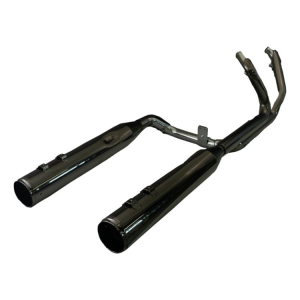 Khrome Werks 2-Into-2 Dominator Exhaust System With 4-1/2" Mufflers For Harley