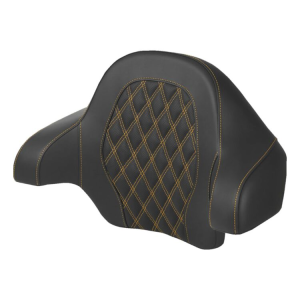 Saddlemen RoadSofa LS Lattice Stitch Tour Pack Backrest Pad For Harley Touring 2014-2026
